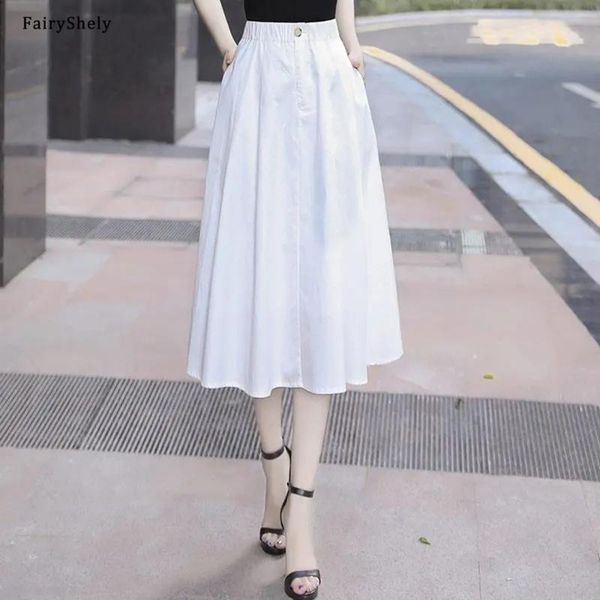 skirts fairyshely 2021 pocket midi skirt women spring summer casual elastic band high waist office plus size 4xl, Black
skirts fairyshely 2021 pocket midi skirt women spring summer casual elastic band high waist office plus size 4xl, Black
