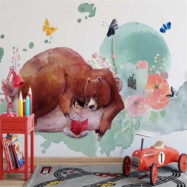 wallpapers milofi customized 3d non-woven wallpaper mural story bear hand-painted cartoon children's room background wall tv
wallpapers milofi customized 3d non-woven wallpaper mural story bear hand-painted cartoon children's room background wall tv