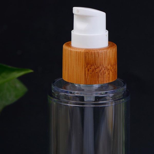 storage bottles & jars 20ml-120ml empty airless vacuum pump eco-friendly bamboo refillable bottle for makeup cream serum lotion skin care
storage bottles & jars 20ml-120ml empty airless vacuum pump eco-friendly bamboo refillable bottle for makeup cream serum lotion skin care