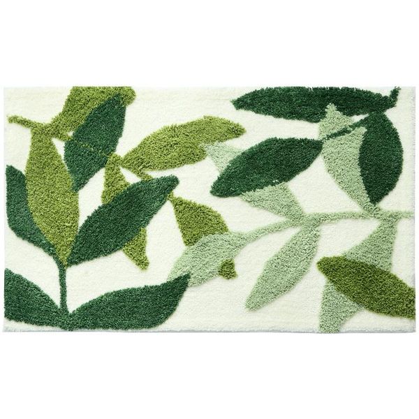 carpets green leaves bath mat, soft and cozy, super absorbent water, non-slip, thick modern for bathroom bedroom rugs
carpets green leaves bath mat, soft and cozy, super absorbent water, non-slip, thick modern for bathroom bedroom rugs