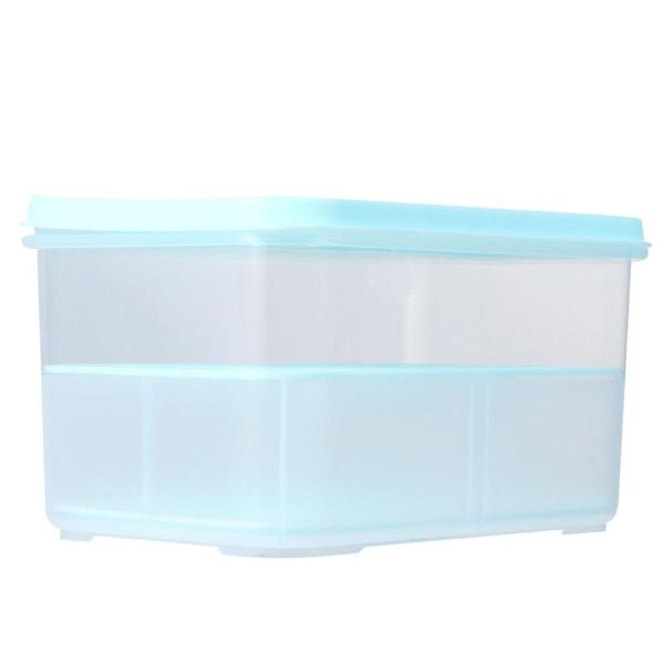 storage bottles & jars refrigerator box kitchen food container compartment crisper (blue, small size)
storage bottles & jars refrigerator box kitchen food container compartment crisper (blue, small size)