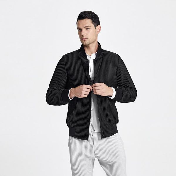 men's jackets 2021 summer style fold fashion all-match simple texture jacket loose large size casual, Black;brown
men's jackets 2021 summer style fold fashion all-match simple texture jacket loose large size casual, Black;brown