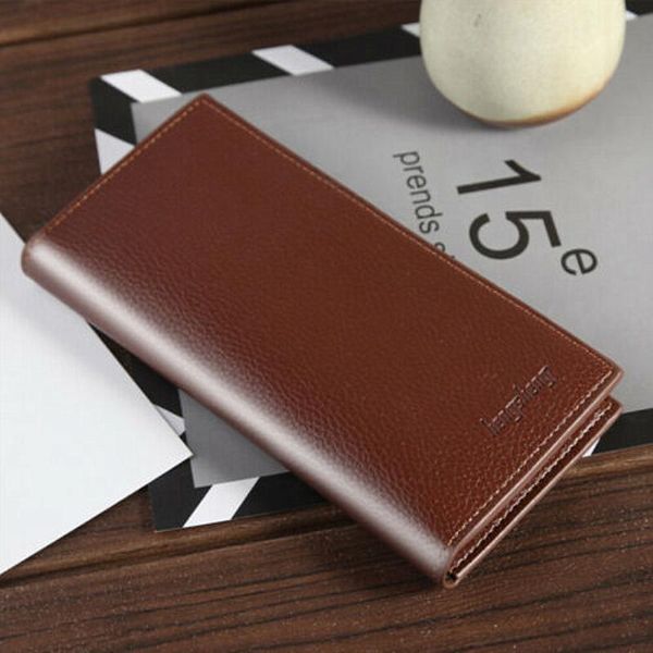 wallets fashion business men long casual luxury leather wallet pockets card holder clutch bifold purse handbag, Red;black
wallets fashion business men long casual luxury leather wallet pockets card holder clutch bifold purse handbag, Red;black