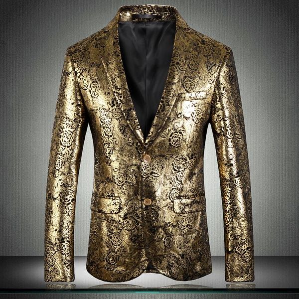 blazer male luxury plus size 5xl wedding prom mens jacket british style single breasted slim gold blazers for man men's suits &, White;black
blazer male luxury plus size 5xl wedding prom mens jacket british style single breasted slim gold blazers for man men's suits &, White;black