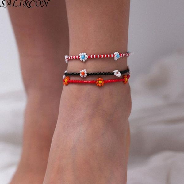 anklets 2021 trend boho colorful seed bead anklet for women korean fashion flower tobilleras mujer hawaiian jewelry gift, Red;blue
anklets 2021 trend boho colorful seed bead anklet for women korean fashion flower tobilleras mujer hawaiian jewelry gift, Red;blue