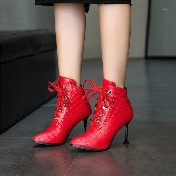 boots ymechic 2021 winter ladies red black high heels stiletto shoes womens lace up pointed toe plaid plus size ankle beige1
boots ymechic 2021 winter ladies red black high heels stiletto shoes womens lace up pointed toe plaid plus size ankle beige1