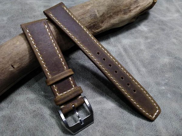 watch bands handmade vintage genuine leather strap 20mm 21mm 22mm men's clock accessories watchband crazy horse hide, Black;brown
watch bands handmade vintage genuine leather strap 20mm 21mm 22mm men's clock accessories watchband crazy horse hide, Black;brown