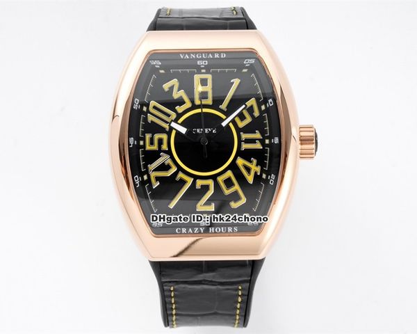 vanguard watch abf factory luxury watches v45 crazy hours rose gold cz02 automatic mens watch sapphire crystal black dial leather strap gent, Slivery;golden
vanguard watch abf factory luxury watches v45 crazy hours rose gold cz02 automatic mens watch sapphire crystal black dial leather strap gent, Slivery;golden