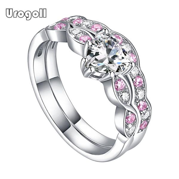 cluster rings women ring 925 sterling silver love heart zircon wedding set for bridal rhinestone jewelry accessories party gift, Golden;silver
cluster rings women ring 925 sterling silver love heart zircon wedding set for bridal rhinestone jewelry accessories party gift, Golden;silver