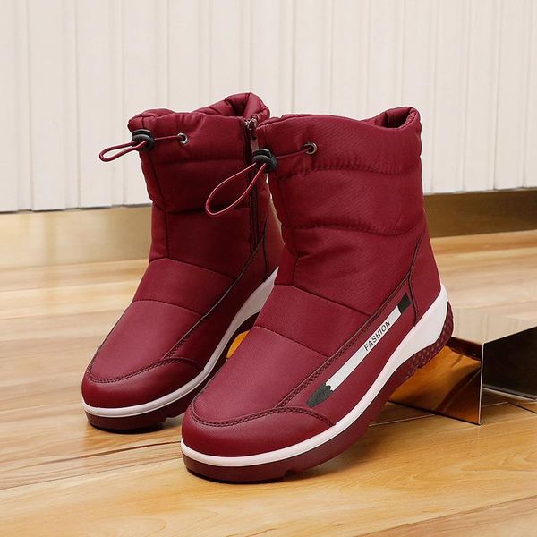 boots 2021 fashion women winter warm waterproof snow plush lining for ladies shoes no-slip casual outdoor footwear, Black
boots 2021 fashion women winter warm waterproof snow plush lining for ladies shoes no-slip casual outdoor footwear, Black