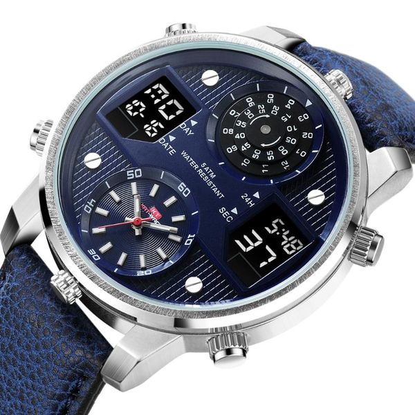 wristwatches men's luminous waterproof watch multi functional dial fashion quartz sports personality kt720, Slivery;brown
wristwatches men's luminous waterproof watch multi functional dial fashion quartz sports personality kt720, Slivery;brown