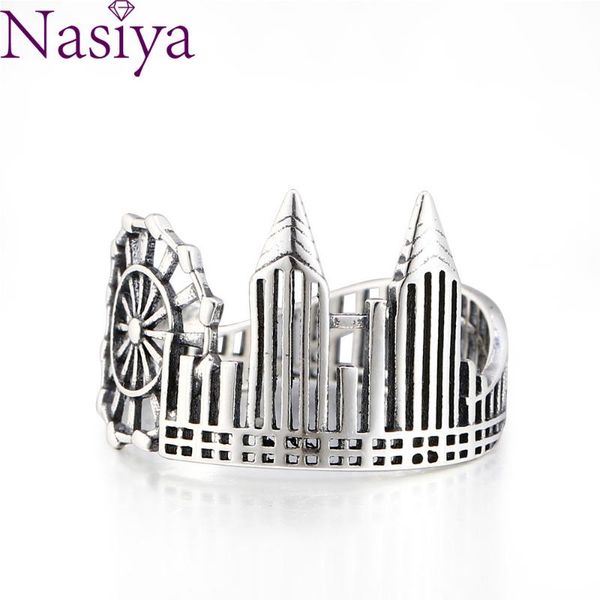 cluster rings 925 sterling silver london city finger ring british building for women cocktail wedding jewelry, Golden;silver
cluster rings 925 sterling silver london city finger ring british building for women cocktail wedding jewelry, Golden;silver