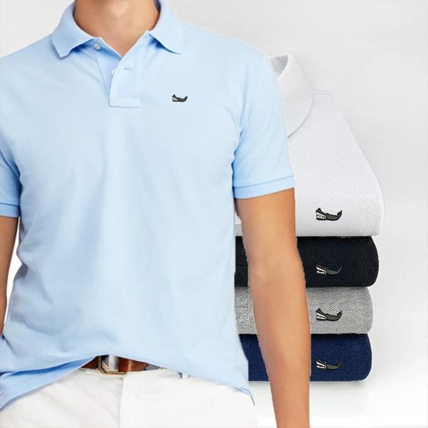 design solid color summer shirt men polo 100% cotton short sleeve casual fashion lapel tennis sweat top, White;black
design solid color summer shirt men polo 100% cotton short sleeve casual fashion lapel tennis sweat top, White;black