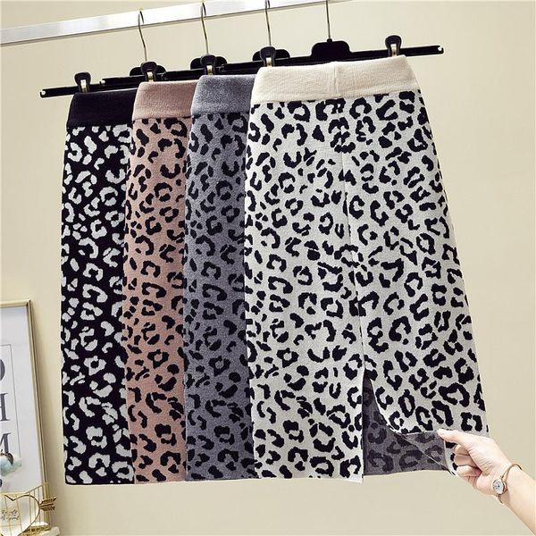 skirts 2021 spring arrival women leopard print streetwear knitted slim split faldas mujer korean stretch saias, Black
skirts 2021 spring arrival women leopard print streetwear knitted slim split faldas mujer korean stretch saias, Black