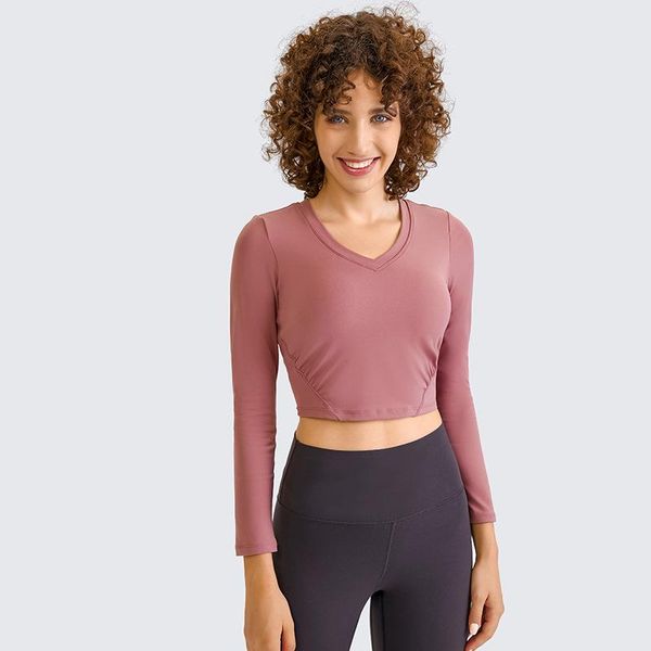 yoga outfit autumn women tight-fitting nude clothes short cropped umbilical sports fitness long-sleeved
yoga outfit autumn women tight-fitting nude clothes short cropped umbilical sports fitness long-sleeved