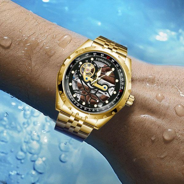 wristwatches forsining men's watches stainless watch skeleton transparent tourbillon automatic mechanical for men relogio masculino, Slivery;brown
wristwatches forsining men's watches stainless watch skeleton transparent tourbillon automatic mechanical for men relogio masculino, Slivery;brown