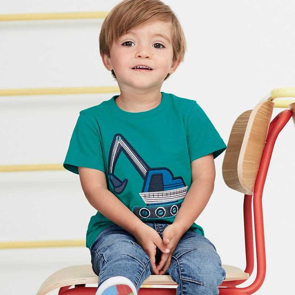 jumping meters kids t shirts 100% cotton boys cartoon tees for summer forlift fashion children's clothes 210529, Blue
jumping meters kids t shirts 100% cotton boys cartoon tees for summer forlift fashion children's clothes 210529, Blue