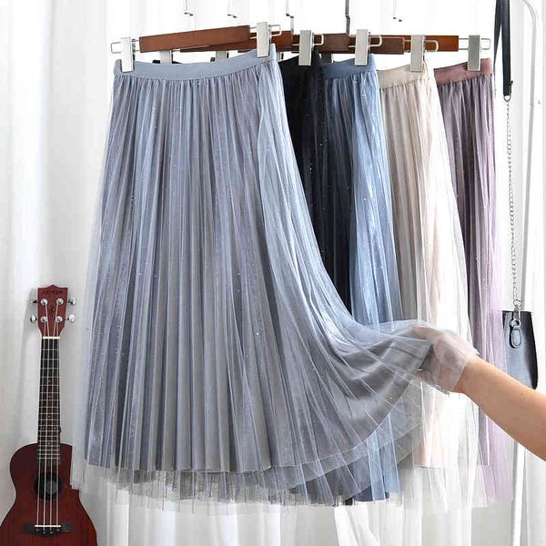 skirts autumn patchwork tulle metallic veet long pleated women winter drape lush pleuche a-line m6mh, Black
skirts autumn patchwork tulle metallic veet long pleated women winter drape lush pleuche a-line m6mh, Black