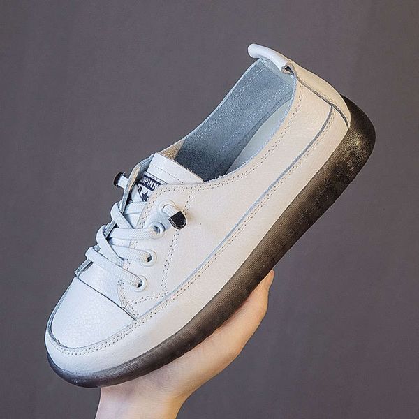 Casual shoes Casual little white shoes women's 2021 spring breathable soft leather sole one legged lazy flat pregnant single 4T3C
Casual shoes Casual little white shoes women's 2021 spring breathable soft leather sole one legged lazy flat pregnant single 4T3C