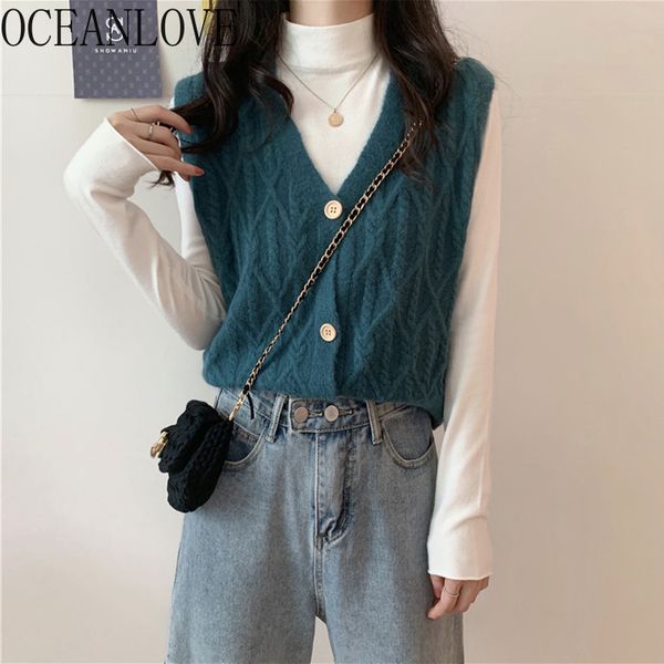 v neck women cardigans solid single breasted autumn winter clothes sweaters fashion vests ladies 18869 210415, White;black
v neck women cardigans solid single breasted autumn winter clothes sweaters fashion vests ladies 18869 210415, White;black