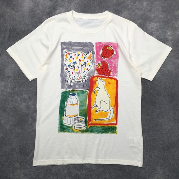 men's t-shirts street fashion mens shirt animal pattern polos pullover short sleeve ennis shirts men and women couple stylish high, White;black
men's t-shirts street fashion mens shirt animal pattern polos pullover short sleeve ennis shirts men and women couple stylish high, White;black