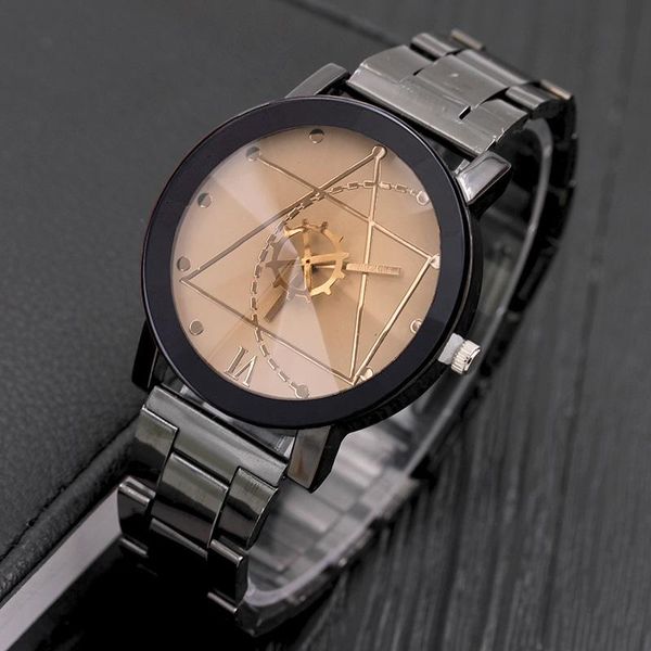 wristwatches fashion women watches black stainless steel quartz casual montres femmes horloge vrouw relogio mulher, Slivery;brown
wristwatches fashion women watches black stainless steel quartz casual montres femmes horloge vrouw relogio mulher, Slivery;brown