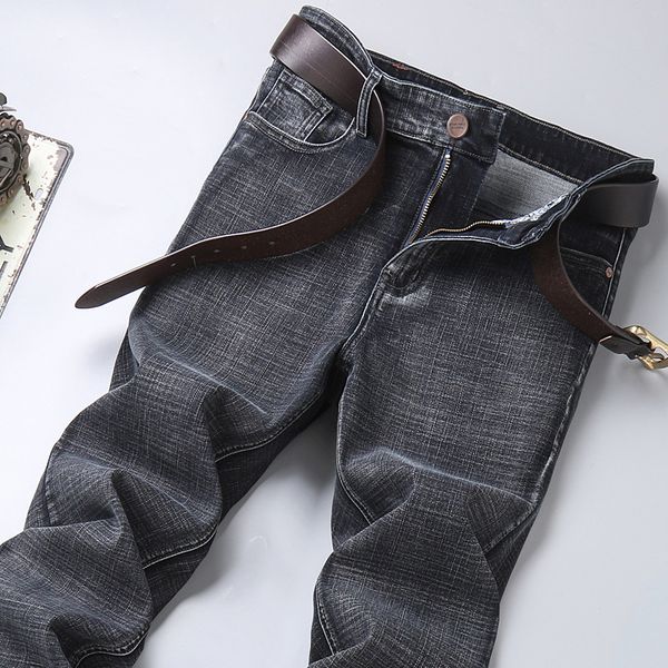spring summer jeans men's straight slim stretch business casual korean youth and autumn pants, Blue
spring summer jeans men's straight slim stretch business casual korean youth and autumn pants, Blue