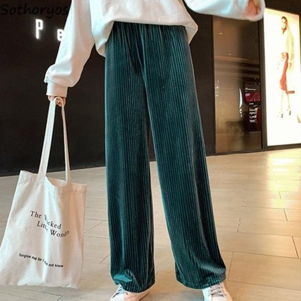 women's pants & capris women loose warm elastic waist straight trousers womens floor length fashion korean style all match female stude, Black;white
women's pants & capris women loose warm elastic waist straight trousers womens floor length fashion korean style all match female stude, Black;white