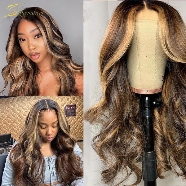 lace wigs highlight hd transparent wig wavy ombre colored pre plucked dark roots human hair for women glueless 150 density, Black;brown
lace wigs highlight hd transparent wig wavy ombre colored pre plucked dark roots human hair for women glueless 150 density, Black;brown