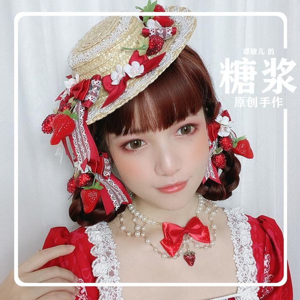 party masks 3 colors hat ap picking straw hairpin strawberry berry garden flower rattan picnic lace bow strawhat hair accessories
party masks 3 colors hat ap picking straw hairpin strawberry berry garden flower rattan picnic lace bow strawhat hair accessories