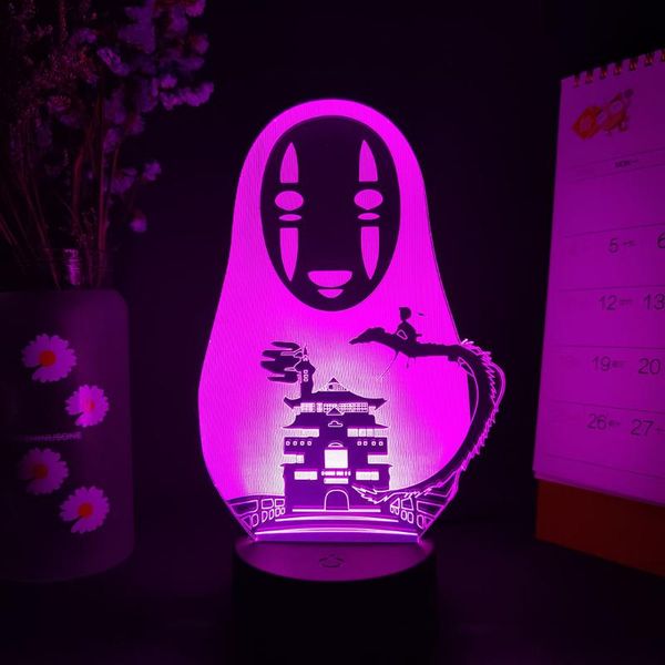 night lights anime spirited away no-face image 3d illusion light for computer deskdecor touch sensor lamp christmas gifts child
night lights anime spirited away no-face image 3d illusion light for computer deskdecor touch sensor lamp christmas gifts child