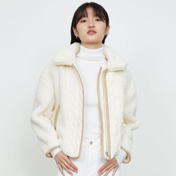 women's wool & blends ur winter turn-down collar thick warm solid jacket harajuku casual patchwork plaid windproof coat female jackets, Black
women's wool & blends ur winter turn-down collar thick warm solid jacket harajuku casual patchwork plaid windproof coat female jackets, Black