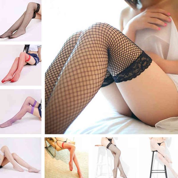 women lingerie fishnet lace mesh high thigh transparent stockings pantyhose kawaii over knee female long socks top, Black
women lingerie fishnet lace mesh high thigh transparent stockings pantyhose kawaii over knee female long socks top, Black