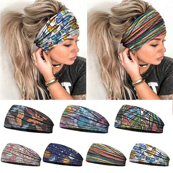 bohemian wides stretch headband women headwrap turban headwear bandage hairbands bandana wide headbands hair accessories, Silver
bohemian wides stretch headband women headwrap turban headwear bandage hairbands bandana wide headbands hair accessories, Silver