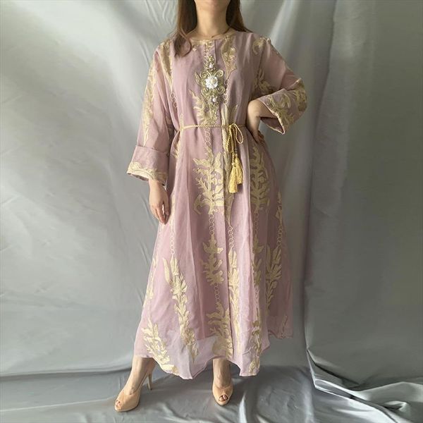 ethnic embroidered beaded loose women dresses o neck full sleeve midi pink middle east dubai turkey arabic clothing, Black;gray
ethnic embroidered beaded loose women dresses o neck full sleeve midi pink middle east dubai turkey arabic clothing, Black;gray