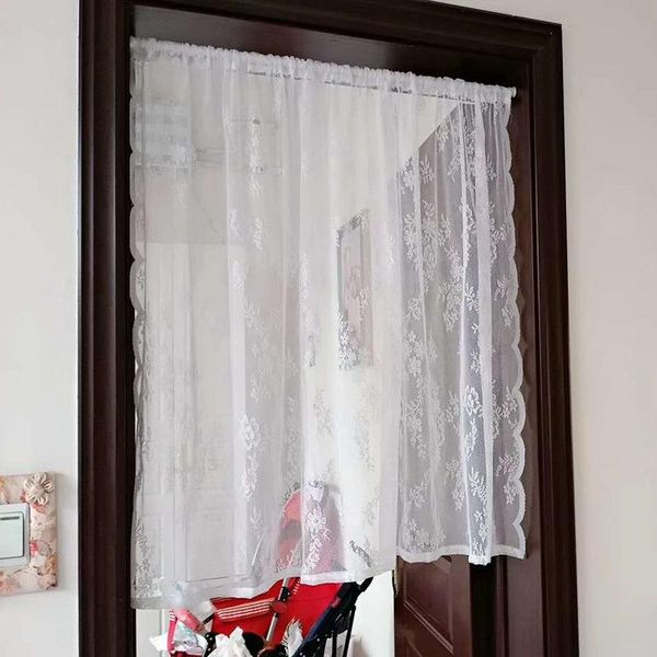 punch-style white lace embroiderey door curtain home decorative kitchen/bathroom partition customizable size & drapes
punch-style white lace embroiderey door curtain home decorative kitchen/bathroom partition customizable size & drapes
