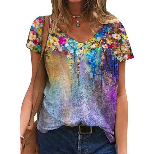 women's t-shirt women fashion 5xl floral graphic t shirts oversized tees shirt vintage printed ladies goth, White
women's t-shirt women fashion 5xl floral graphic t shirts oversized tees shirt vintage printed ladies goth, White