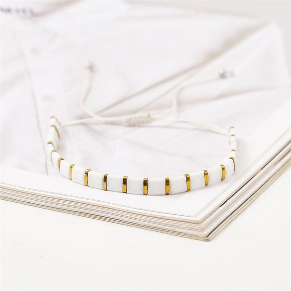 charm bracelets bohemian female white gold square glass miyuki beaded for women fashion adjustable rope weave handmade bracelet, Golden;silver
charm bracelets bohemian female white gold square glass miyuki beaded for women fashion adjustable rope weave handmade bracelet, Golden;silver