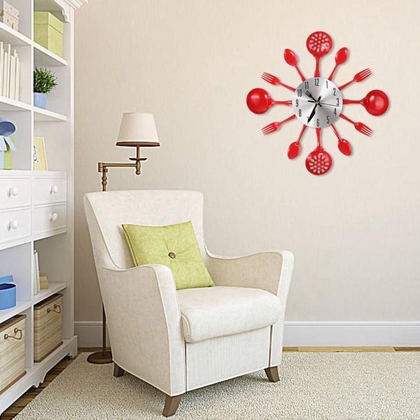 metal kitchen cutlery wall clock 14 inch with fork spoon 3d non ticking quartz watch for bedroom home decor clocks
metal kitchen cutlery wall clock 14 inch with fork spoon 3d non ticking quartz watch for bedroom home decor clocks
