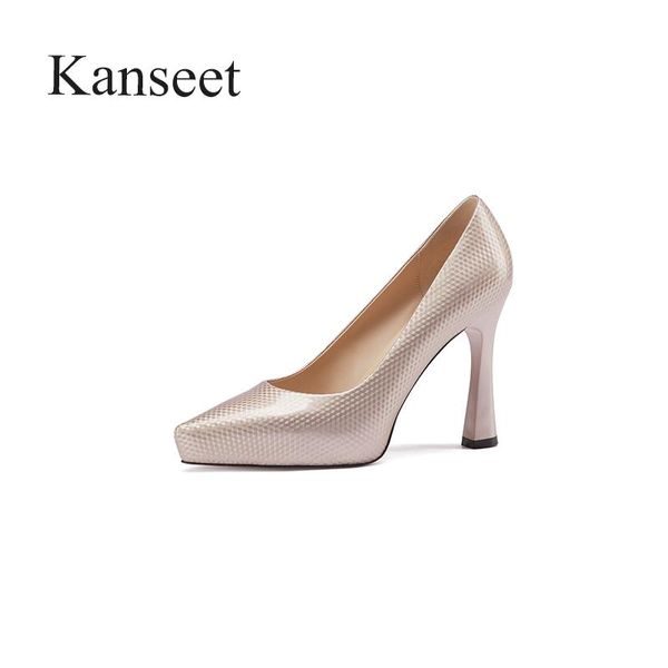 dress shoes kanseet 10cm high heels party wedding genuine leather pointed toe woman pumps spring autumn quality brand office shoe, Black
dress shoes kanseet 10cm high heels party wedding genuine leather pointed toe woman pumps spring autumn quality brand office shoe, Black