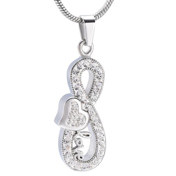 pendant necklaces 12-28 infinity crystal love heart cremation jewellery memorial for justin, Silver
pendant necklaces 12-28 infinity crystal love heart cremation jewellery memorial for justin, Silver