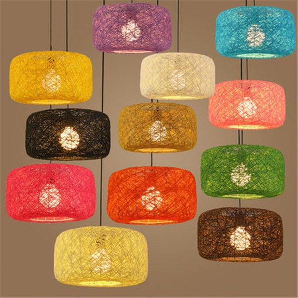 pendant lamps various colors simple modern dining room lamp bamboo weaving bar sun table ball chandelier e27
pendant lamps various colors simple modern dining room lamp bamboo weaving bar sun table ball chandelier e27