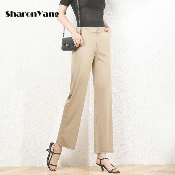women's pants & capris spring office suit women plus size straight khaki loose ladies trousers -9xl large white gray, Black;white
women's pants & capris spring office suit women plus size straight khaki loose ladies trousers -9xl large white gray, Black;white
