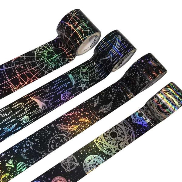 gift wrap 4rolls stamping laser masking tape set hand account diy paper stickers box journal decoration
gift wrap 4rolls stamping laser masking tape set hand account diy paper stickers box journal decoration