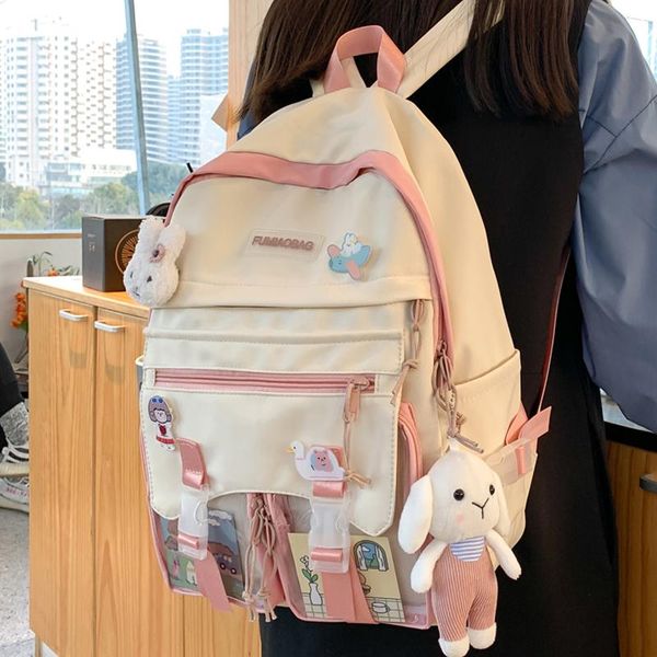 backpack 2021 summer woman solid color female book school bag for teenage girls boys student women's nylon travel rucksack
backpack 2021 summer woman solid color female book school bag for teenage girls boys student women's nylon travel rucksack