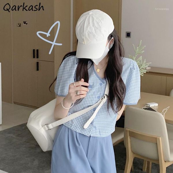 women's tracksuits women sets v-neck plaid crop high waist shorts blue set korean style slender chic fashion elegant 2pcs leisure summe, Gray
women's tracksuits women sets v-neck plaid crop high waist shorts blue set korean style slender chic fashion elegant 2pcs leisure summe, Gray