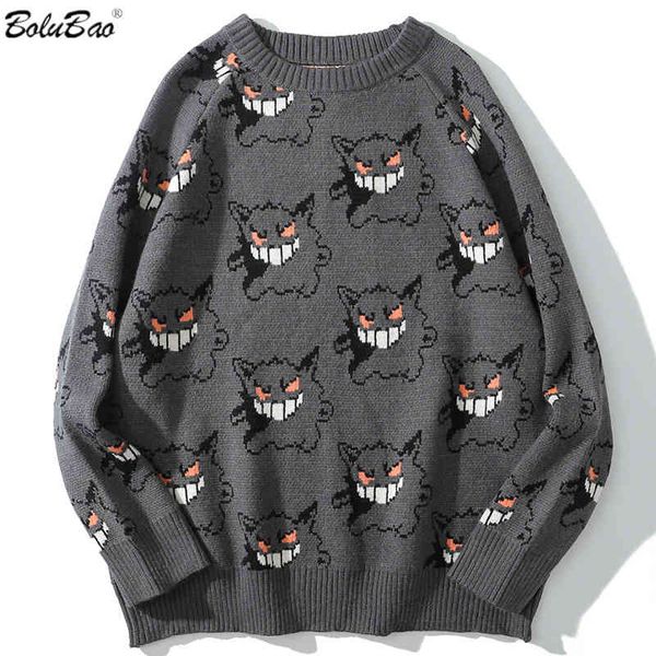 bolubao sweater men harajuku knitted hip hop streetwear fashion cartoon pullover o-neck oversize casual male sweaters, Black
bolubao sweater men harajuku knitted hip hop streetwear fashion cartoon pullover o-neck oversize casual male sweaters, Black