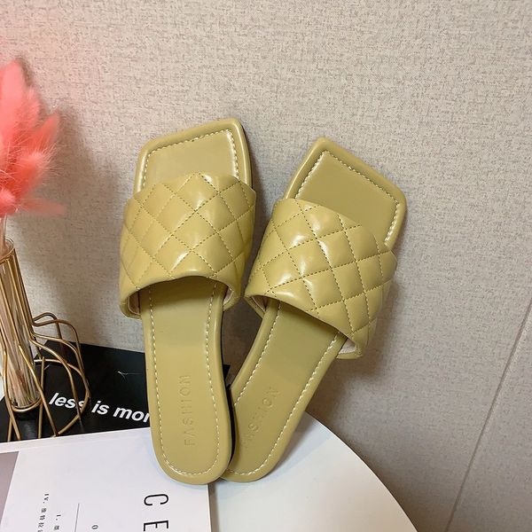 square toe slippers womens flat shoes candy color straight women lattice slides home slippers zapatos de mujer, Black
square toe slippers womens flat shoes candy color straight women lattice slides home slippers zapatos de mujer, Black