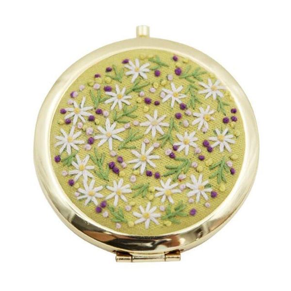 mirrors diy embroidery kit compact pocket floral makeup mirror double-side folding women vintage cosmetic handmade gift
mirrors diy embroidery kit compact pocket floral makeup mirror double-side folding women vintage cosmetic handmade gift