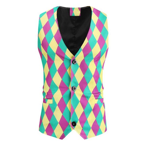 men's vests jacket men softshell spring carnival printed fancy vest vintage button up party sleeveless jackets coat #40%, Black;white
men's vests jacket men softshell spring carnival printed fancy vest vintage button up party sleeveless jackets coat #40%, Black;white